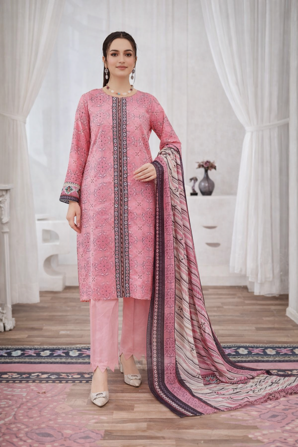 Design 5 | Khushi 3 Piece Lawn
