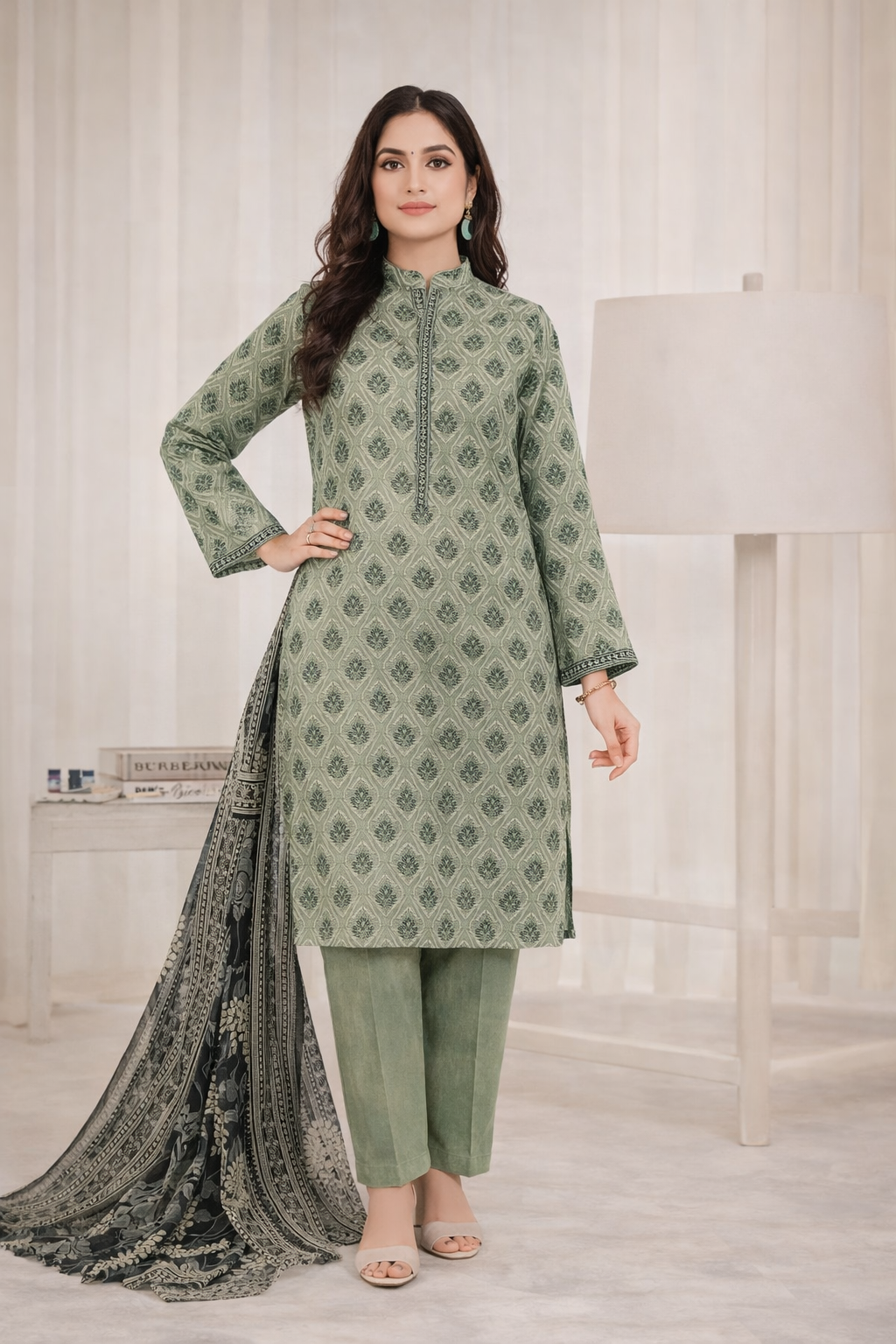 Design 7 | Khushi 3 Piece Lawn