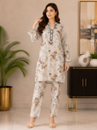Women’s 2 Piece Stitch Lawn Suit – Casual & Summer Wear | 01