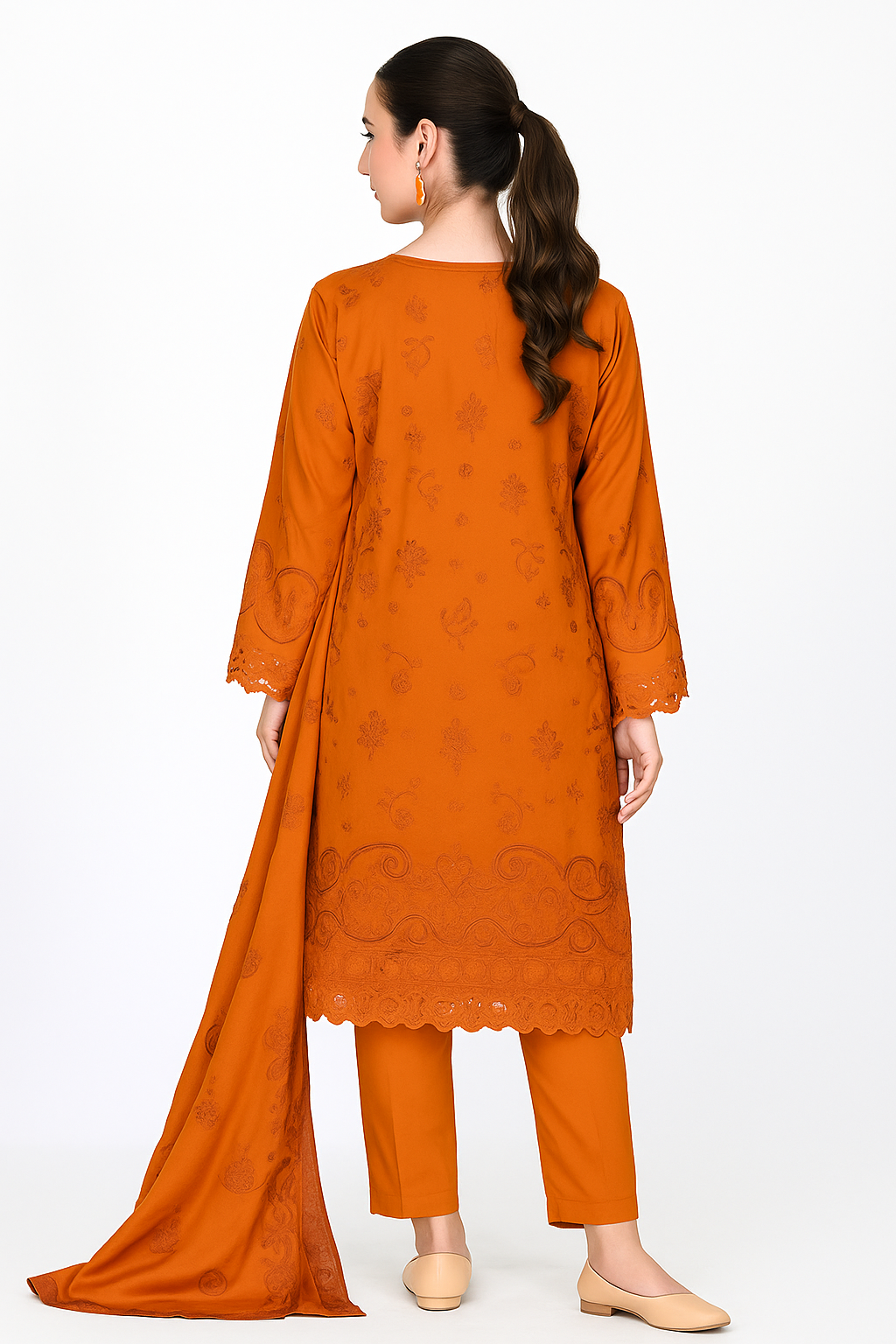 Haya Peach by Riaz Arts