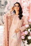 3 Piece Unstitched Embroidered Lawn Suit | MPT-2601-A - MARIA.B