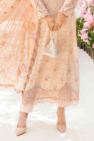 3 Piece Unstitched Embroidered Lawn Suit | MPT-2601-A - MARIA.B