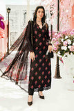 3 Piece Unstitched Embroidered Lawn Suit | MPT-2601-B - MARIA.B