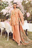 3 Piece Unstitched Embroidered Lawn Suit | MPT-2602-A - MARIA.B