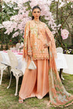 3 Piece Unstitched Embroidered Lawn Suit | MPT-2602-A - MARIA.B