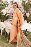 3 Piece Unstitched Embroidered Lawn Suit | MPT-2602-A - MARIA.B
