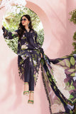 3 Piece Unstitched Embroidered Lawn Suit | MPT-2602-B - MARIA.B