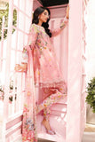 3 Piece Unstitched Embroidered Lawn Suit | MPT-2603-B - MARIA.B