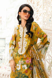 3 Piece Unstitched Embroidered Lawn Suit | MPT-2604-B - MARIA.B