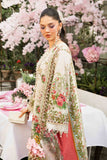 3 Piece Unstitched Embroidered Lawn Suit | MPT-2605-A - MARIA.B