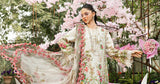 3 Piece Unstitched Embroidered Lawn Suit | MPT-2605-A - MARIA.B