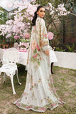 3 Piece Unstitched Embroidered Lawn Suit | MPT-2605-B - MARIA.B