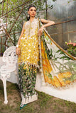 3 Piece Unstitched Embroidered Lawn Suit | MPT-2606-A - MARIA.B