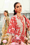 3 Piece Unstitched Embroidered Lawn Suit | MPT-2606-B - MARIA.B