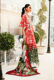 3 Piece Unstitched Embroidered Lawn Suit | MPT-2606-B - MARIA.B
