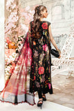 3 Piece Unstitched Embroidered Lawn Suit | MPT-2607-B - MARIA.B