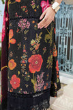 3 Piece Unstitched Embroidered Lawn Suit | MPT-2607-B - MARIA.B