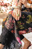 3 Piece Unstitched Embroidered Lawn Suit | MPT-2607-B - MARIA.B