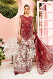3 Piece Unstitched Embroidered Lawn Suit | MPT-2608-A - MARIA.B