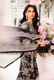 3 Piece Unstitched Embroidered Lawn Suit | MPT-2608-B - MARIA.B