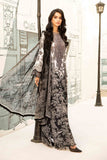 3 Piece Unstitched Embroidered Lawn Suit | MPT-2608-B - MARIA.B