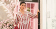 3 Piece Unstitched Embroidered Lawn Suit | MPT-2609-A - MARIA.B