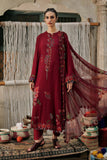M Prints by Maria B Unstitched Embroidered Dobby Linen Suit - MPT-3110-A
