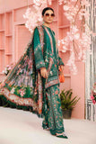 3 Piece Unstitched Embroidered Lawn Suit | MPT-2610-A - MARIA.B