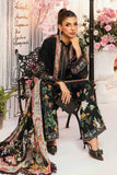 3 Piece Unstitched Embroidered Lawn Suit | MPT-2610-B - MARIA.B