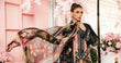3 Piece Unstitched Embroidered Lawn Suit | MPT-2610-B - MARIA.B
