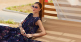 3 Piece Unstitched Embroidered Lawn Suit | EID LAWN-25-10 - MARIA.B