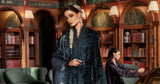 3 Piece Unstitched Embroidered Velvet Suit - MARIA.B