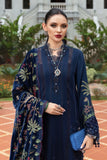 3 Piece Unstitched Embroidered Twill Linen Suit - MARIA.B