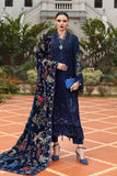 3 Piece Unstitched Embroidered Twill Linen Suit - MARIA.B
