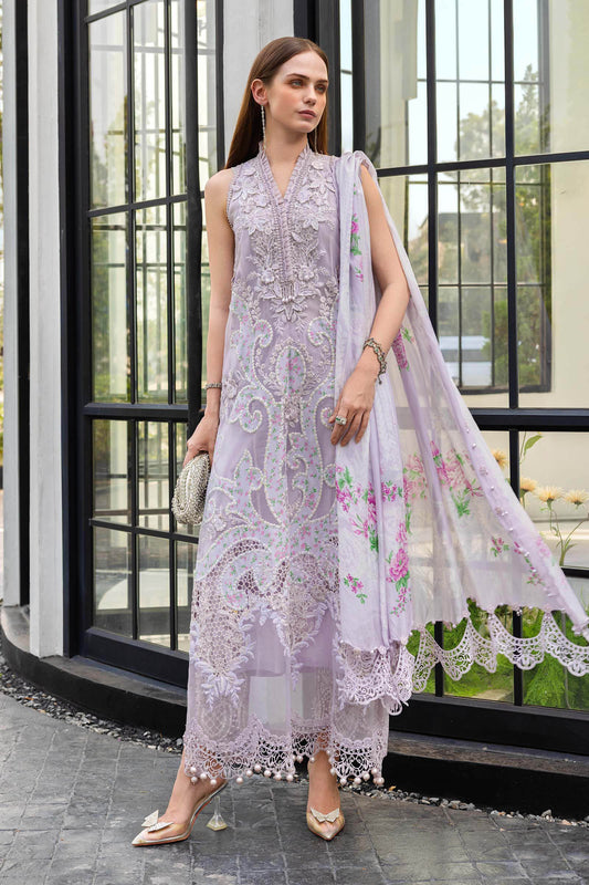 Maria.B Eid Luxury Embroidered Lawn Collection 2026 (D-12)
