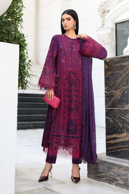 Maria.B Eid Luxury Embroidered Lawn Collection 2026 (D-14)