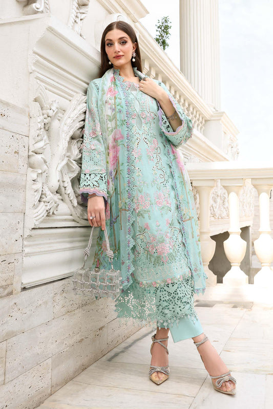 Maria.B Eid Luxury Embroidered Lawn Collection 2026 (D-15)