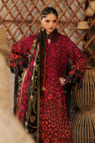 M Prints by Maria B Unstitched Embroidered Linen Suit - MPT-3101-A