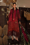 M Prints by Maria B Unstitched Embroidered Linen Suit - MPT-3101-A