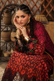 M Prints by Maria B Unstitched Embroidered Linen Suit - MPT-3101-A