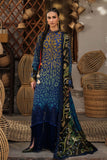 M Prints by Maria B Unstitched Embroidered Linen Suit - MPT-3101-B