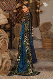 M Prints by Maria B Unstitched Embroidered Linen Suit - MPT-3101-B