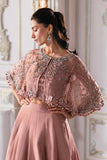 Unstitched Embroidered Chiffon Saree | BD-3001 - MARIA.B