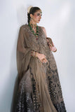 3 Piece Unstitched Embroidered Chiffon MARIA B MBROIDERED Suit | D-2