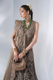3 Piece Unstitched Embroidered Chiffon MARIA B MBROIDERED Suit | D-2