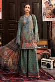 M Prints by Maria B Unstitched Embroidered Cambric Suit - MPT-3102-A
