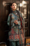 M Prints by Maria B Unstitched Embroidered Cambric Suit - MPT-3102-A