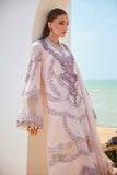 3 Piece Unstitched Embroidered Jacquard Lawn Suit | EID LAWN-25-02 - MARIA.B