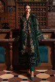 3 Piece Unstitched Embroidered Velvet Suit - MARIA.B