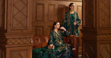 3 Piece Unstitched Embroidered Velvet Suit - MARIA.B